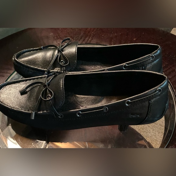 boc Shoes - boc Black Leather Slip-On Driving Moccasins